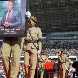 مالاوي تشيع جثمان نائب الرئيس