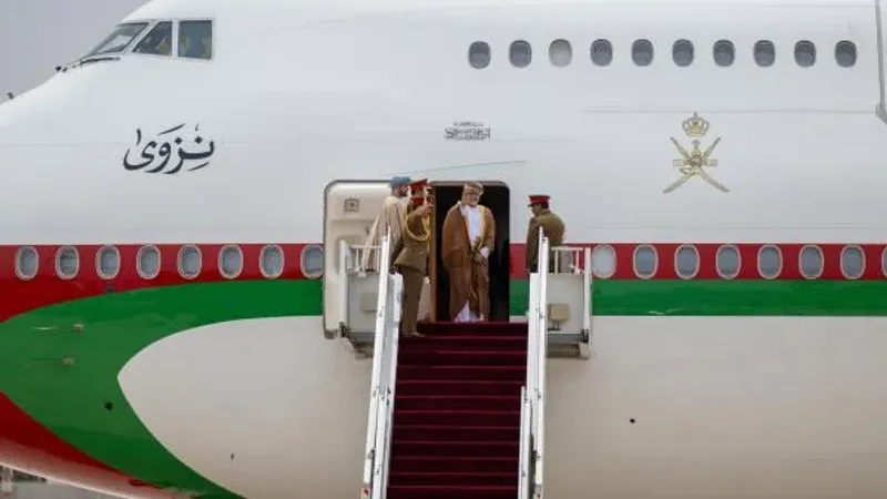 جلالة السلطان يعود إلى أرض الوطن بعد اختتام زيارة دولة إلى الأردن