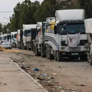 المكتب الإعلام الحكومي بغزة: لم يصل شمال القطاع سوى 49 شاحنة بأسبوع