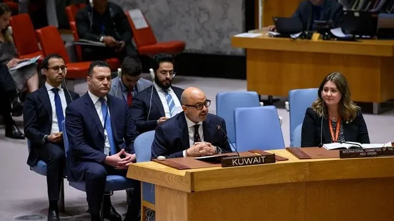 مندوب الكويت بالأمم المتحدة يحث على تعزيز التعاون لحل قضايا المفقودين بالنزاعات
