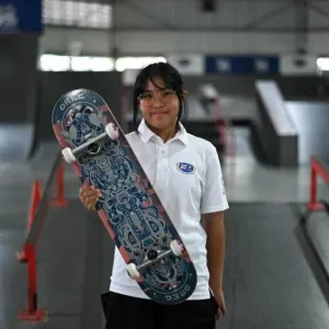 تايلاندية بعمر ال 12 عاماً تنافس في أولمبياد باريس