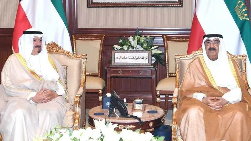 أمر أميري بتعيين الشيخ أحمد العبدالله رئيس الوزراء المكلف بتشكيل الحكومة نائباً للأمير