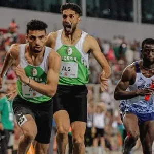 الجزائري علي قواند يفوز بنهائي سباق 800 متر للتجمع الدولي بمدينة تروا