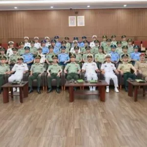 وفد جامعة الدفاع الصيني يزور كلية الدفاع الوطني