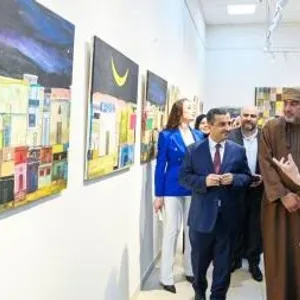 الثقافة والرياضة والشباب تنظِّم معرضًا فنيًّا بعنوان "فضاءات تشكيلية سورية"