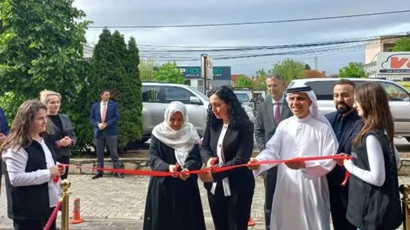 افتتاح مؤسسة الشيخة فاطمة للمرأة في كوسوفو