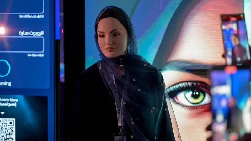"سارة" أول روبوت سعودي... ترتدي عباءة ولا تتحدث في السياسة والجنس