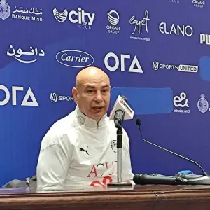 مؤتمر حسام حسن: نتائجنا دليل على معاناتنا كرويا.. وأرفض التعامل بتأهلنا بالفعل لـ كأس العالم