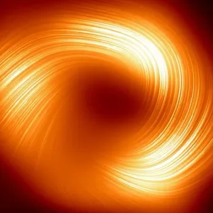 علماء فلك يكتشفون مجالات مغناطيسية قوية تحيط بالثقب الأسود الهائل في درب التبانة