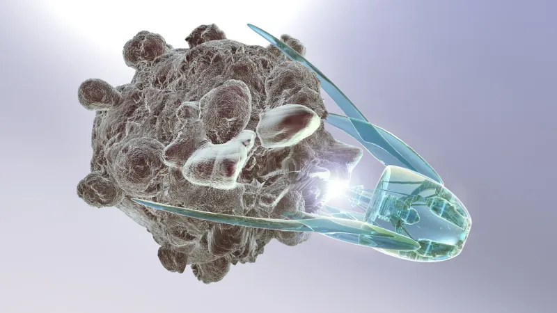 تطوير روبوتات نانوية تقتل الخلايا السرطانية بـ"سلاح مخفي"
