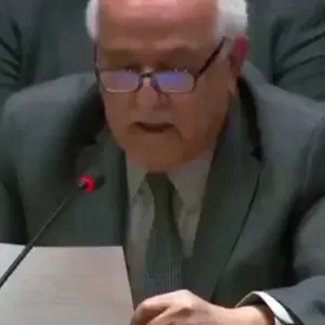 بالفيديو| رئيسة مجلس الأمن تبكي بعد كلمة مندوب فلسطين .. ماذا قال ؟ https://shrq.me/nbsgrs