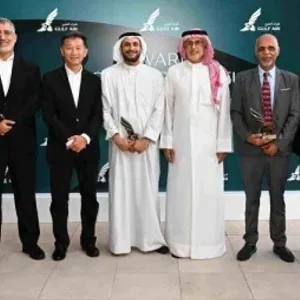 طيران الخليج تكرم مديري المحطات والمطارات المتميزين خلال مؤتمرها الدولي