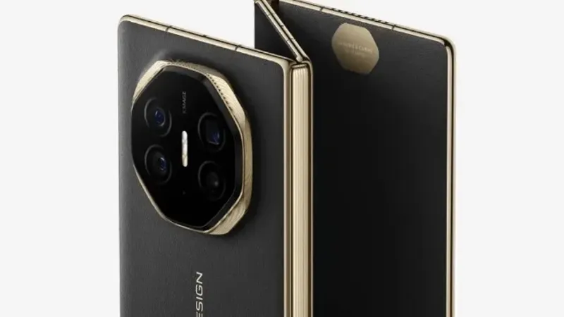 صور رسمية لهاتفHuawei Mate XT المرتقب باللون الأسود