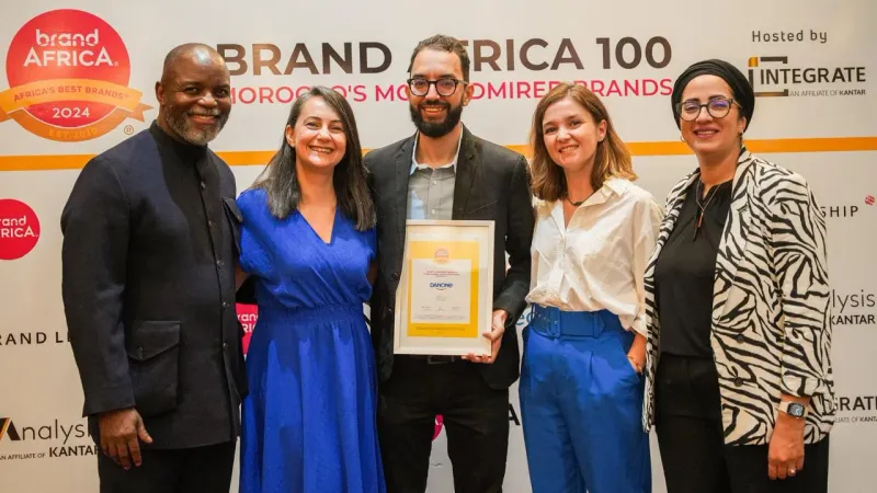 “سنترال دانون” تفوز بجائزة العلامة التجارية الأكثر إعجابا في المغرب