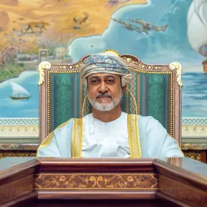 جلالة السلطان يتقبل أوراق اعتماد عدد من السفراء