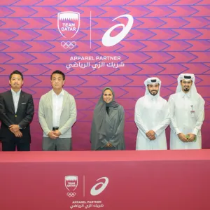 اللجنة الأولمبية القطرية توقع اتفاقية شراكة رياضية مع شركة أسيكس