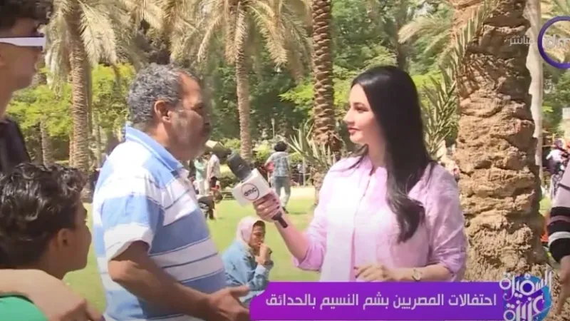 «السفيرة عزيزة» يعرض مظاهر احتفال المصريين بعيد شم النسيم