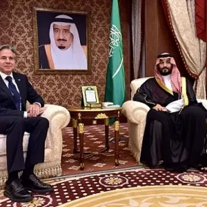 وزير الخارجية الأمريكي يصل الرياض في مستهل جولته بالمنطقة لبحث الوضع بغزة