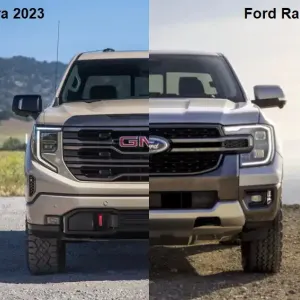 مقارنة بين فورد رينجر 2024 وجي ام سي سييرا 2023