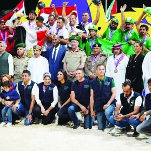 مصر تحصد لقب البطولة الدولية العسكرية لالتقاط الأوتاد
