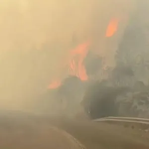فيديو | اندلاع حرائق في شمال إسرائيل بعد قصف من جنوب لبنان