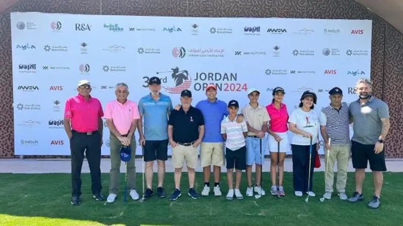 بمشاركة دولية واسعة.. انطلاق بطولة الأردن المفتوحة للجولف