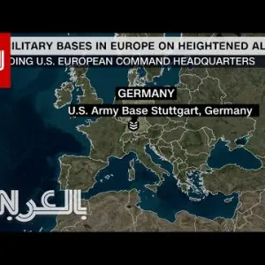 قواعد عسكرية أمريكية في أوروبا "في حالة تأهب قصوى"