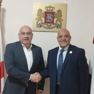 رئيس جامعة أسوان يلتقي سفير جورجيا لبحث التعاون المشترك