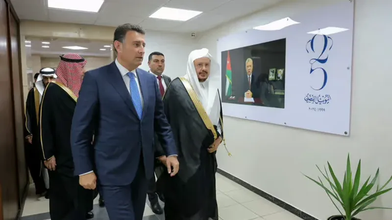 رئيس الشورى يعقد جلسة مباحثات رسمية مع رئيس النواب الأردني
