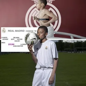 لعب كيليان مبابي مع فريق ريال مدريد كاستيا، عندما كان يبلغ من العمر 13 عامًا   الآن قد يعود إلى الملكي وهو بعمر 25