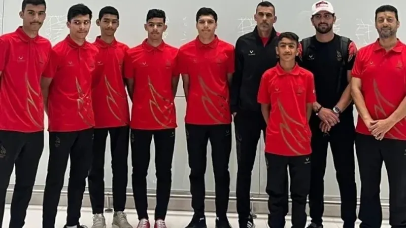 منتخب الدراجات يصل إلى أبو ظبي للمشاركة بخليجية الألعاب للشباب