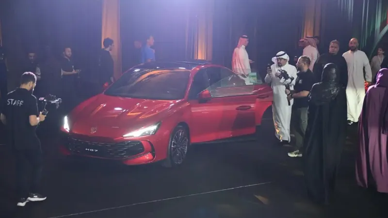 MG Motor unveils the all-new MG 7 luxury Sedan in Saudi Arabia: A Bold and Stylish Sedan Combining Luxury and Performance