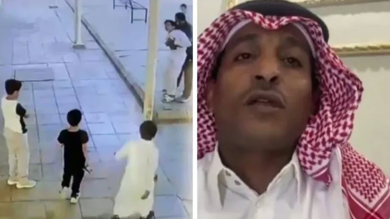 "أرعبني وجهه".. بالفيديو: أول تعليق من المعلم الذي أنقذ طالب بعد اختناقه بقطعة خبز داخل مدرسة في تبوك