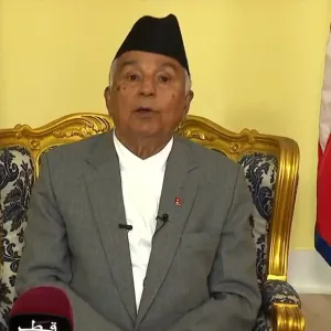 الرئيس النيبالي: صاحب السمو قائد ذو رؤية.. وزيارته فرصة لتعزيز التعاون بين البلدين