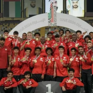 الإمارات ترفع رصيدها إلى 168 ميدالية في دورة الألعاب الخليجية للشباب