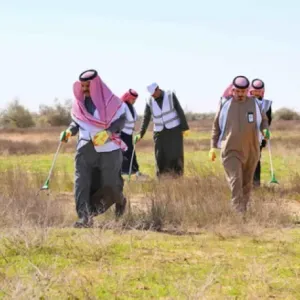 محمية الإمام تركي بن عبدالله الملكية تنظم مبادرة تطوعية للحفاظ على البيئة