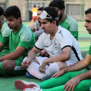 أول فريق كرة قدم للمكفوفين في العراق.. تعرف على القصة