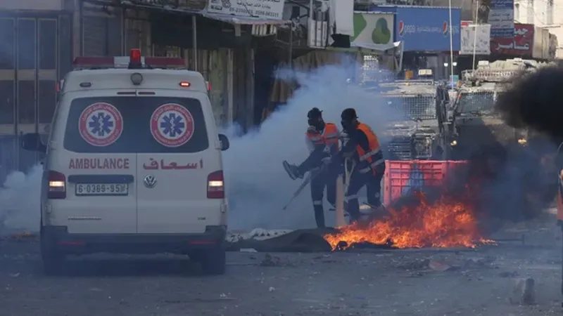 محدث:: 3 إصابات برصاص الاحتلال في نابلس