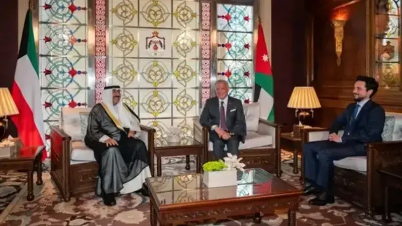 الأردن والكويت يدعوان لحلول دبلوماسية وخفض التوتر بالشرق الأوسط