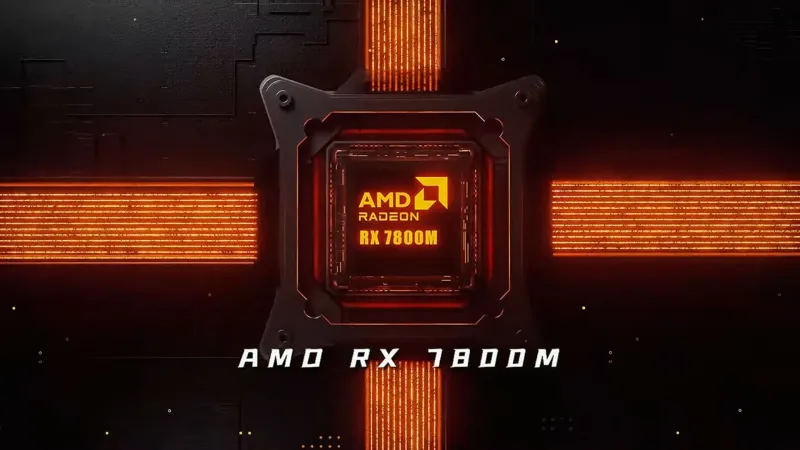 AMD تكشف النقاب عن كارت الشاشة Radeon RX 7800M الموجه للأجهزة المحمولة