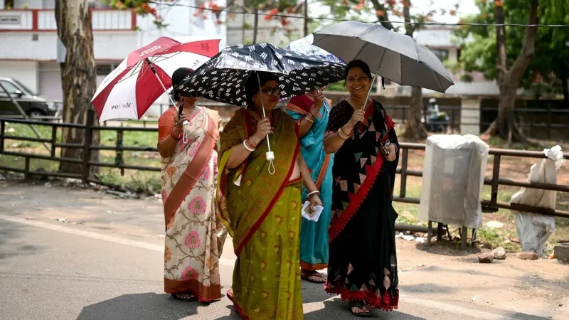 موجة حر في الهند تتزامن مع الانتخابات العامة