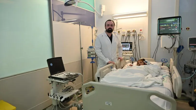 مستشفى القوات المسلحة بالجنوب يجري 3 عمليات قسطرة قلب الأطفال بنجاح