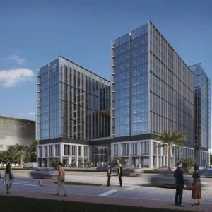 «دبي المالي العالمي» يضع حجر أساس مبنى تجاري جديد
