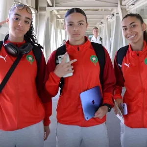 المنتخب الوطني النسوي تحت 17 سنة يشد رحاله صوب الجزائر
