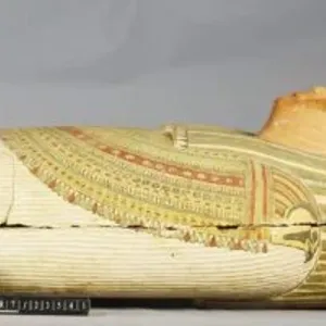 مقتنيات المتحف المصرى.. توابيت خشبية من العصور القديمة
