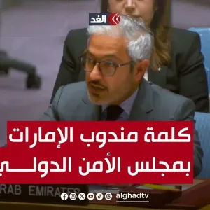 نطالب بوقف دائم لإطلاق النار في #غزة.. كلمة مندوب #الإمارات بمجلس الأمن الدولي #قناة_الغد #فلسطين