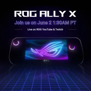 Asus تؤكد موعد الإعلان عن ROG Ally X في بث على منصة اليوتيوب في 2 من يونيو