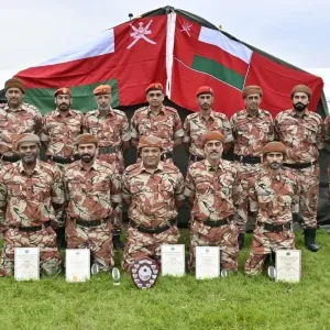 الجيش السلطاني العماني يحقق المركز الأول في مسابقة عالمية