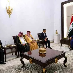 رئيس مجلس الوزراء السيد محمد شياع السوداني يستقبل مجموعة من شيوخ ووجهاء قبيلة زوبع في غربيّ بغداد
