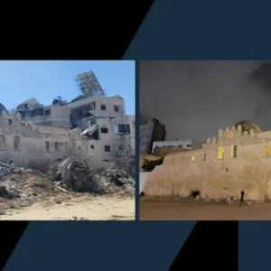 الضربات الإسرائيلية تلحق الضرر بقلعة خان يونس الأثرية في غزة